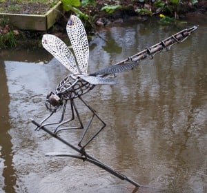 Dragonfly sculpture David Freedman
