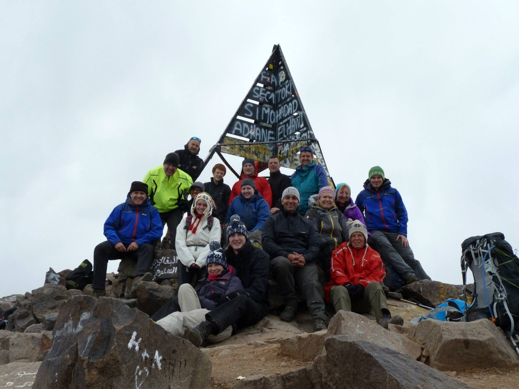 Summit Toubkal