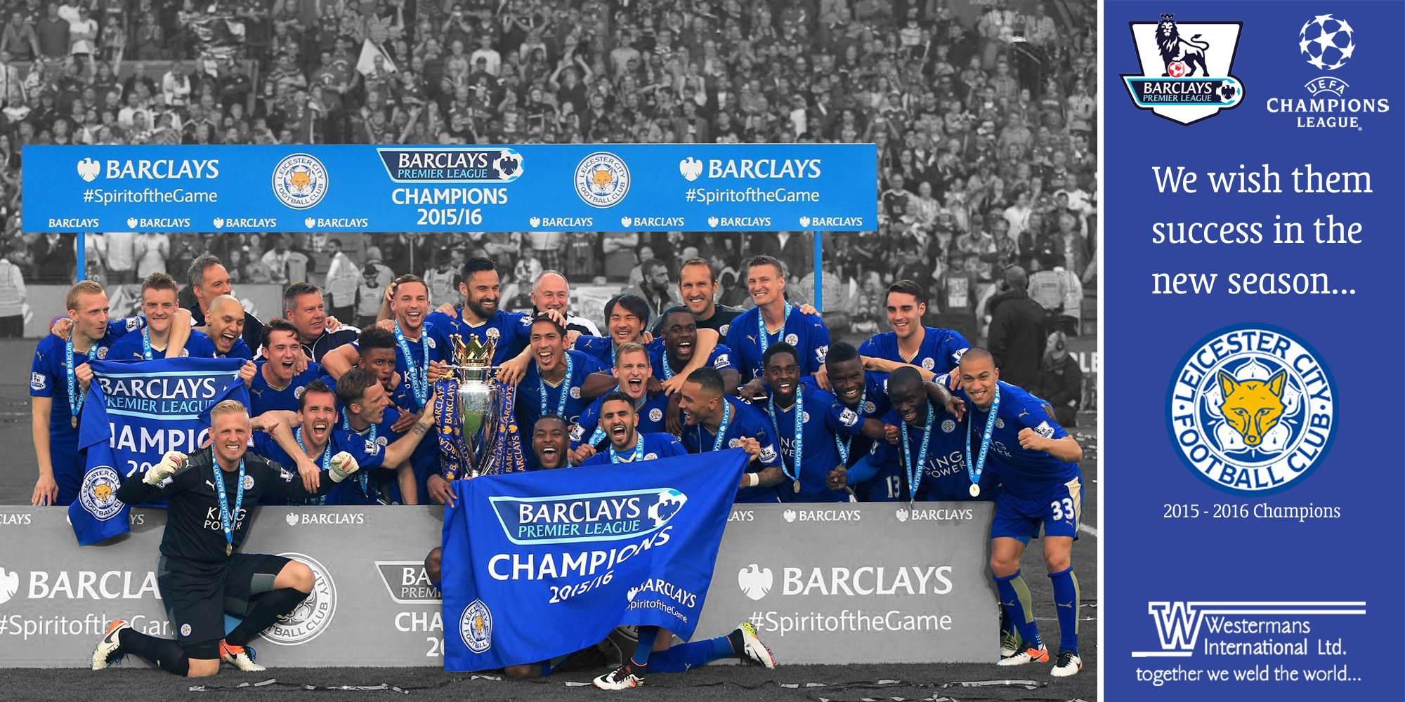 Leicester City Football Foxes | Westermans Blog