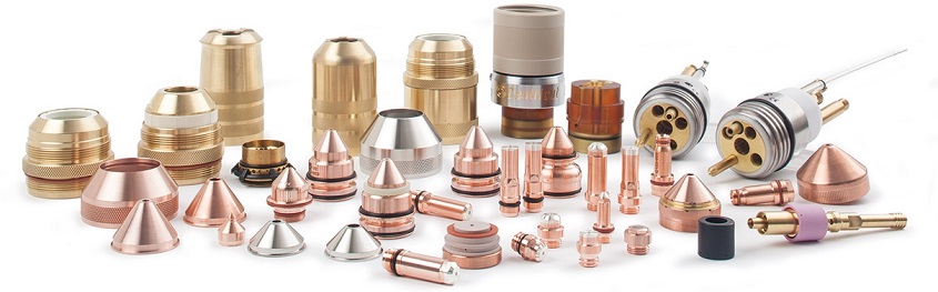 Plasma cutting consumables