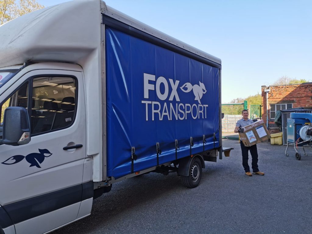 Free delivery by Fox Transport