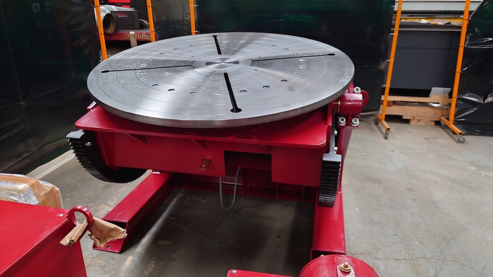5000kg welding positioner UK manufactured