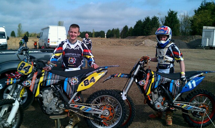 Westermans welding equipment motox team sponsorship