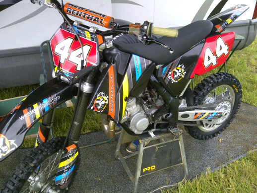Westermans welding equipment motox team sponsorship