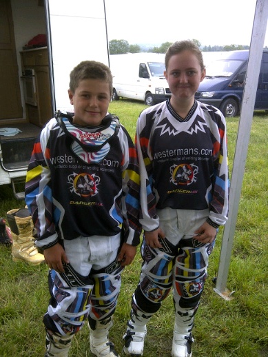 Westermans welding equipment motox team sponsorship - young riders