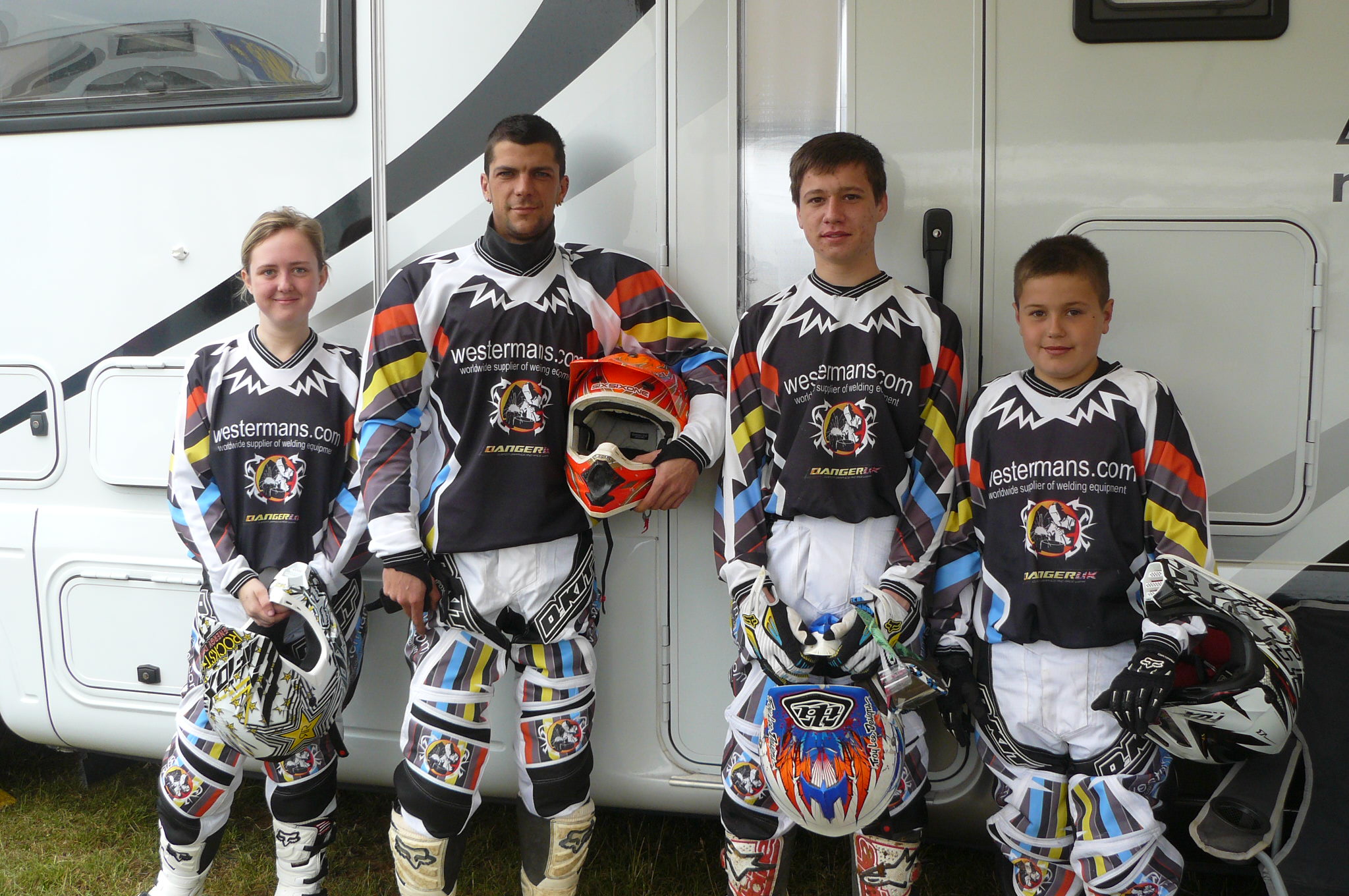 Westermans welding equipment motox team sponsorship