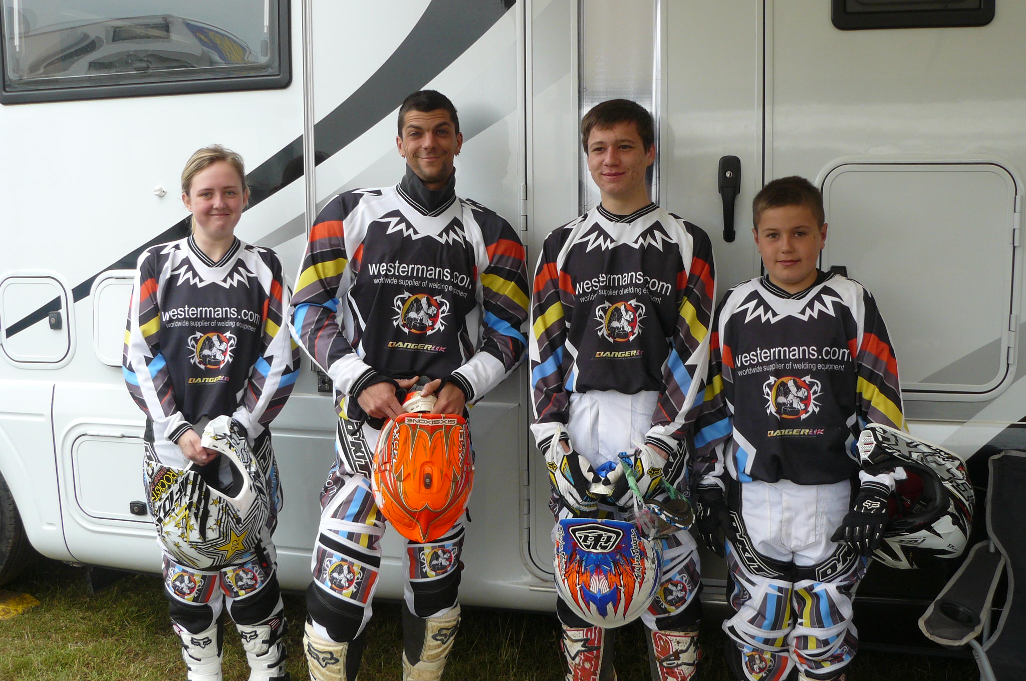 Westermans welding equipment motox team sponsorship