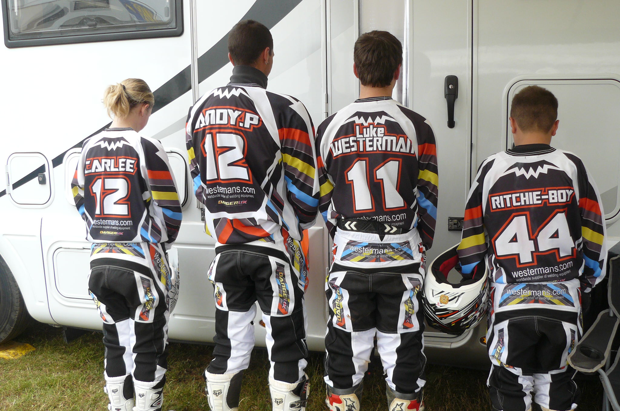Westermans welding equipment motox team sponsorship