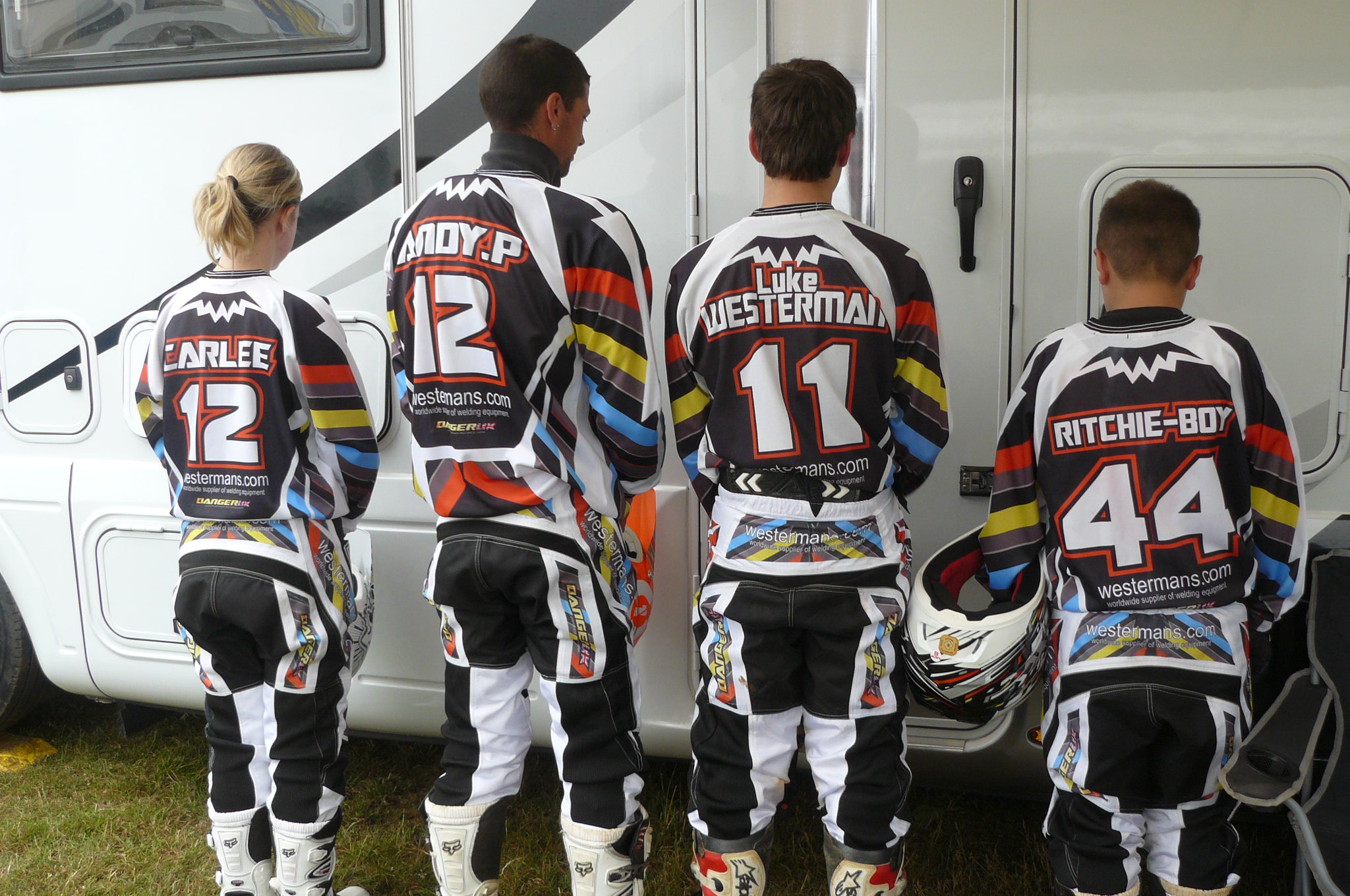 Westermans welding equipment motox team sponsorship