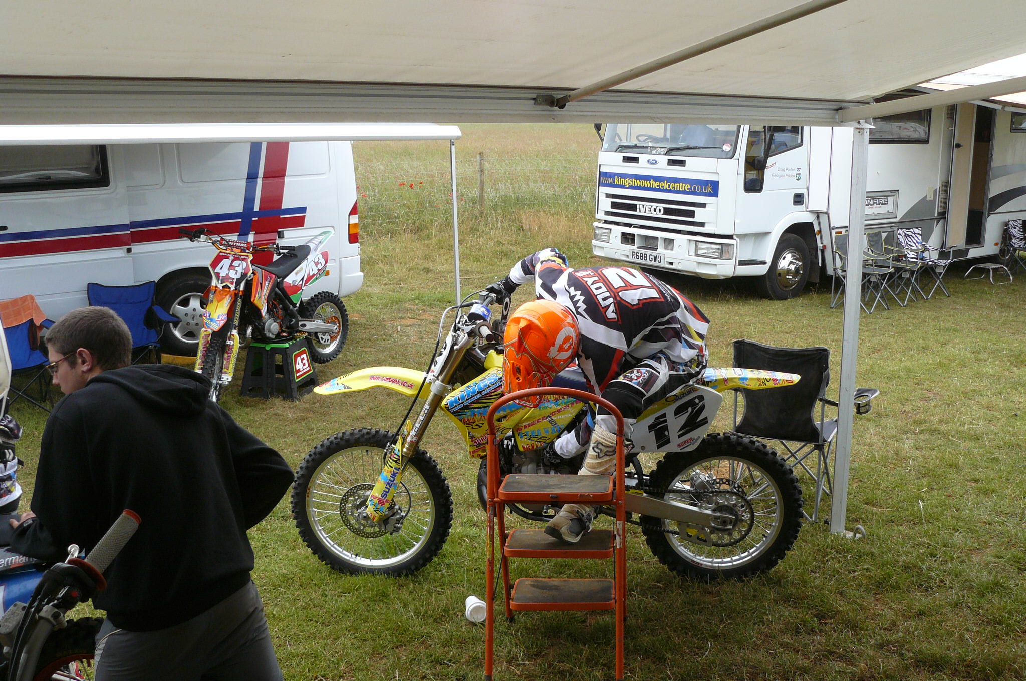 Westermans welding equipment motox team sponsorship