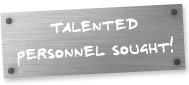 Talent Personnel Sought