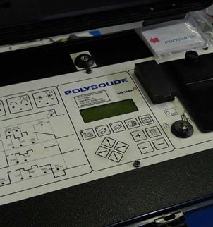 Polysoude Orbital TIG GTAW welder, model PS204 and MU1V head