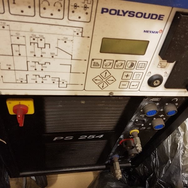 Polysoude PS 254 Orbital Welder & Open Weld Head up to 28mm or 80mm