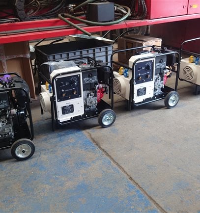 Mighty Midget 3/200 Engine driven Diesel Welder Generator 