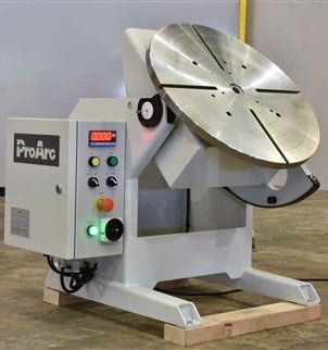 ProArc PT-1000 1000kg Welding Positioner with Foot Control