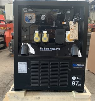 Miller Big Blue 400X Pro with Arc Reach Diesel Welder