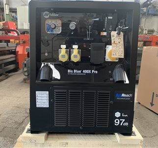 Miller Big Blue 400X Pro with Arc Reach Diesel Welder