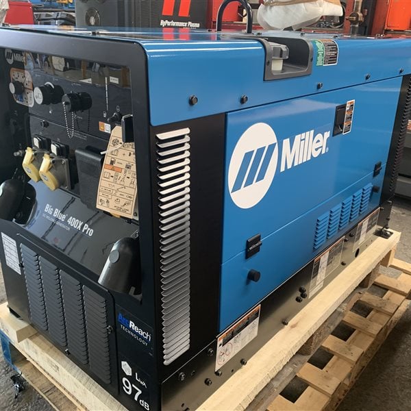 Miller Big Blue 400X Pro with Arc Reach Diesel Welder