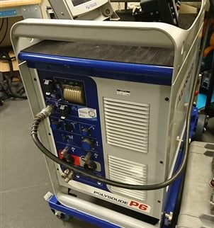 Polysoude P6 Orbital welder with TS 8/75 Tubesheet Weld Head