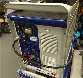 Polysoude P6 Orbital welder with TS 8/75 Tubesheet Weld Head