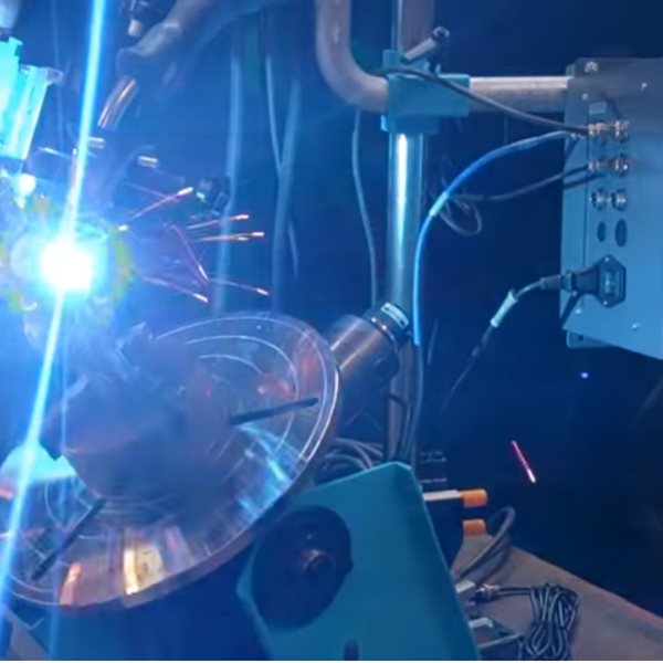 ProArc U Type Fully Automatic Lathe Welding System with HMI Control