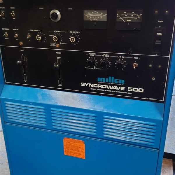 Miller Syncrowave 500 AC/DC TIG welding machine