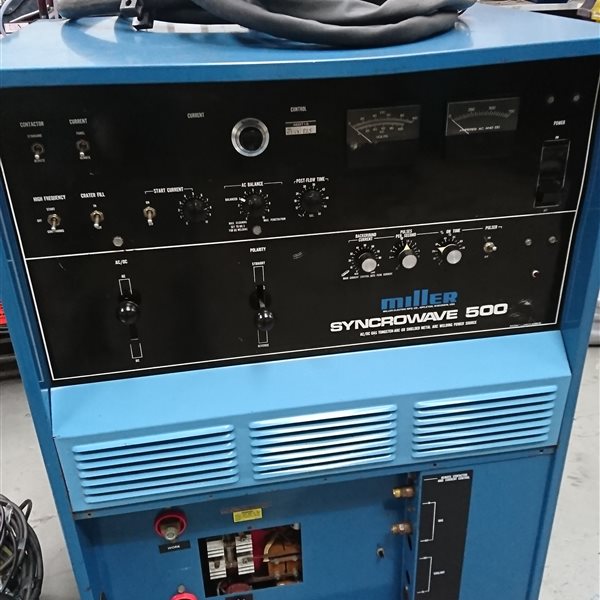 Miller Syncrowave 500 AC/DC TIG welding machine