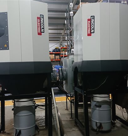 Lincoln Plymovent Statiflex 6000-MS Welding Fume Extraction