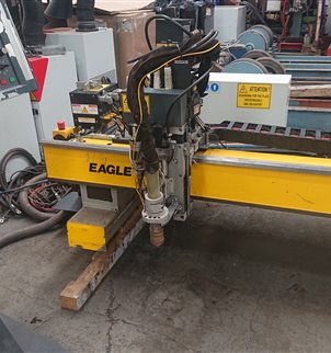 ESAB Eagle 3000 CNC plasma cutting system with plasmarc units