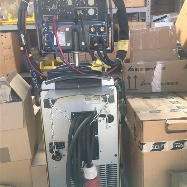 ESAB MechTIG 4000i orbital welding system power source + weld heads