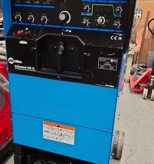Miller 350 LX Syncrowave AC/DC TIG Welder, Water Cooled 