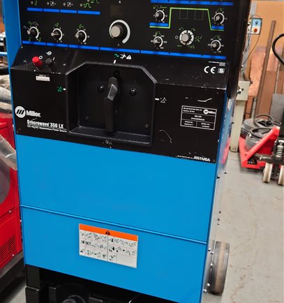 Miller 350 LX Syncrowave AC/DC TIG Welder, Water Cooled 