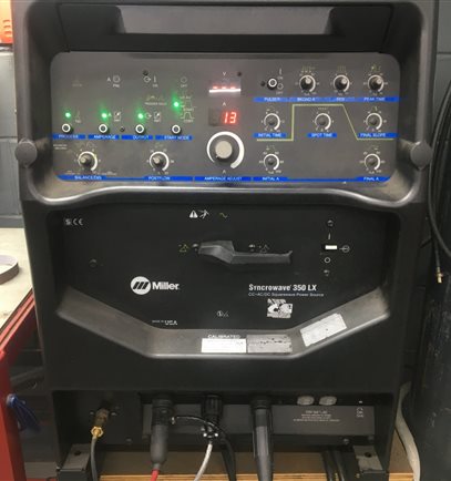 Miller 350 LX Syncrowave AC/DC Water Cooled TIG Welder - New Style 