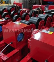 Westworld 20,000kg Welding Rotators, set with powered and idler unit