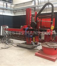 Fronius Weld Cladding System with Turntable for Hot and Cold wire