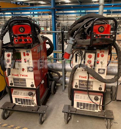 Fronius TIME TWIN MIG welders, water cooled with remote