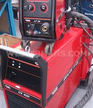 Lincoln  CV420  MIG welder with Wire Feed