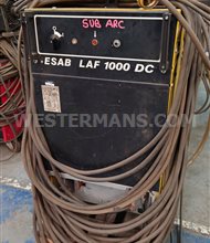 ESAB LAF DC 1000 amp welding power source 