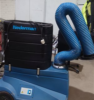 Nederman  Filtercart Mobile Fume Extraction 2m arms used