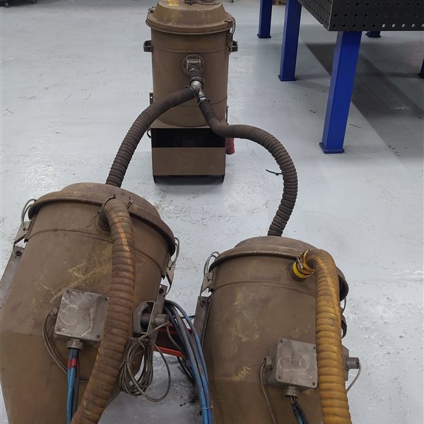 Nilfish CFM Flux Recovery 1 motor 2 hoppers