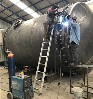 Gullco GK200 Orbital Welder with Oscillation and Straight/Flex Track