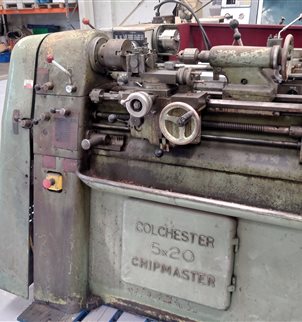 Colchester Lathe Co.  5 x 20 Chipmaster Lathe