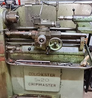 Colchester Lathe Co.  5 x 20 Chipmaster Lathe