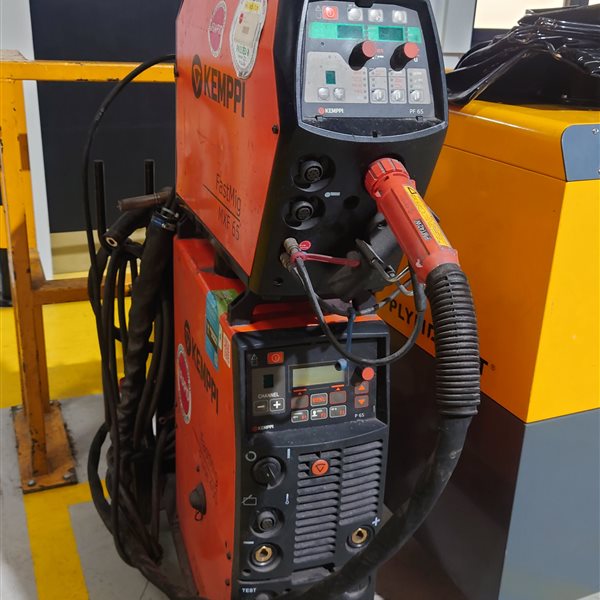 Kemppi Fastmig 420 Synergic Water Cooled MIG & MXF 65 Wire Feed