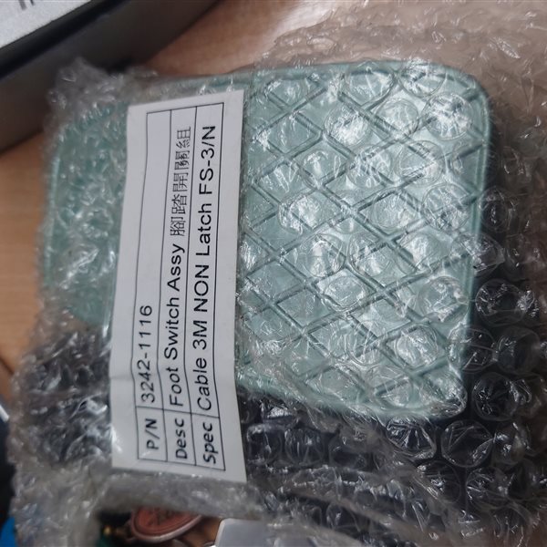 ProArc PT Foot Switch Assy, 3m Cable 5 Pin