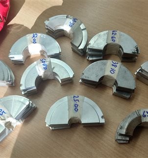 Orbitalum Orbimat Collets for 38,76 and 115 closed welding head 