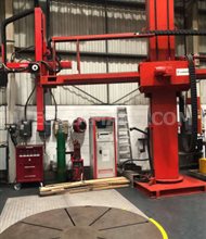 Fronius Hot Wire Conventional Weld Cladding rig with positioner