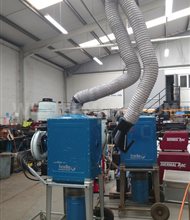 Nederman Filterbox fume and dust extraction unit with air cleaning