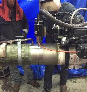 Orbital Fronius MPS4000 with Pipeliner 609 Orbital Welder