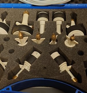 ORBIPURGE forming set for tube internal diameters 